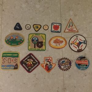 Scouts Canada Colorful Badge Collection